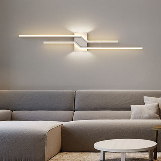 Double-linear Wall Lamp, 4 Color, 39.5"