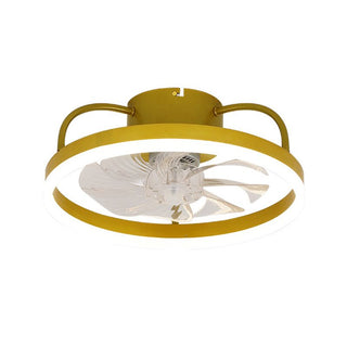 Ceiling Fan with Light, 3 Color, 15.7"/19.6"