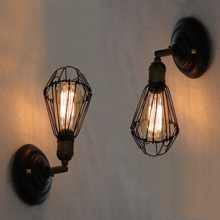 Industrial Hallway Wall Lamp, 2 Color