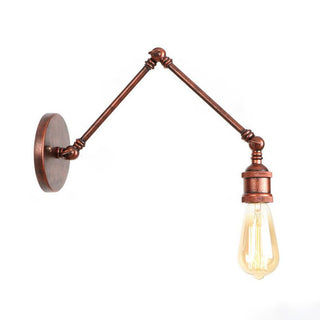 Bulb Adjustable Wall Lamp, Metal, 4 Color