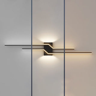 Double-linear Wall Lamp, 4 Color, 39.5"