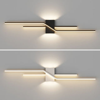 Double-linear Wall Lamp, 4 Color, 39.5"