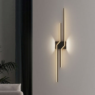 Double-linear Wall Lamp, 4 Color, 39.5"