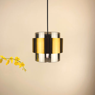 Glass & Brass Cluster Pendant Light