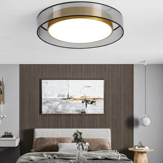 Double Layer Flush Mount Ceiling Light