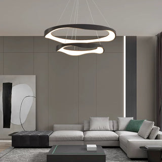 Wave Ring Pendant Light