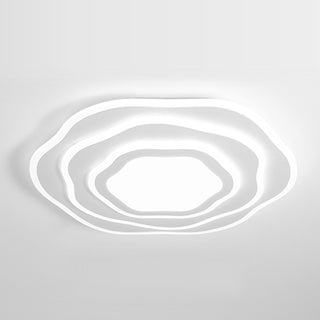 Tri-layer Flush Mount Ceiling Light