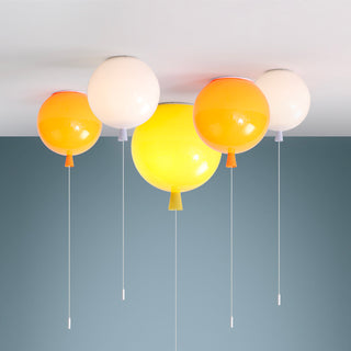 Morandi Color Balloon Flush Mount Ceiling Light