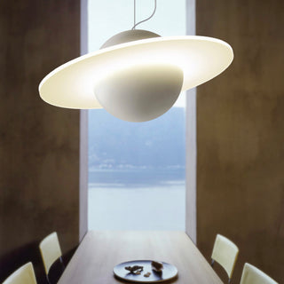 White Planet Halo Fantasy Pendant Light