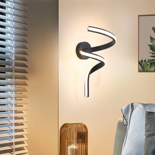 Curved Linear Wall Sconce