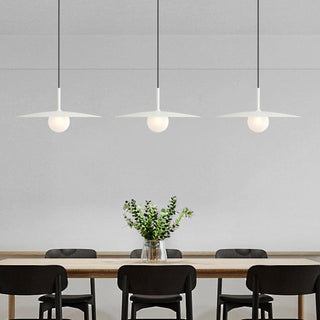 Minimalist Hat Shape Pendant Light, 3 Color & Size