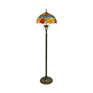 Grapes Floor Lamp, Metal, 65"