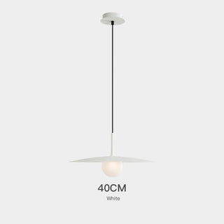 Minimalist Hat Shape Pendant Light, 3 Color & Size