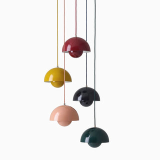 Bud Shape Pendant Light, 10 Morandi Color