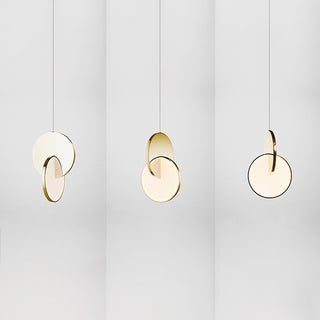 Double Circle Pendant Light