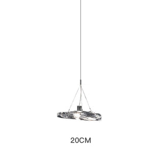 Cloud Shape Glass Pendant Light