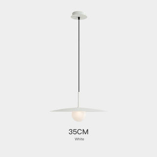 Minimalist Hat Shape Pendant Light, 3 Color & Size