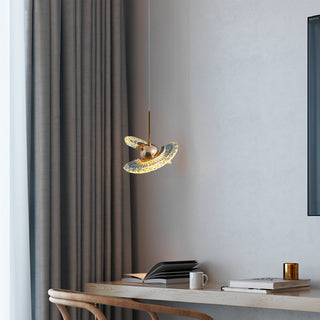 Entry Lux Post-modern Flying Saucer Creative Designer Pendant Light