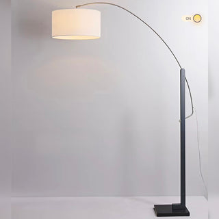 Art Minimalist Design Fabric Fishing Rod Floor Lamp