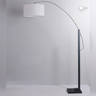 Art Minimalist Design Fabric Fishing Rod Floor Lamp