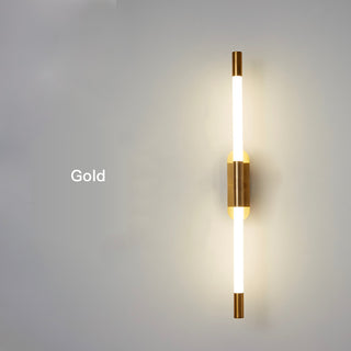 Minimalist Brass Rotatable Line Wall Light