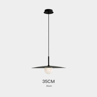 Minimalist Hat Shape Pendant Light, 3 Color & Size