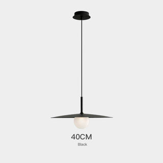 Minimalist Hat Shape Pendant Light, 3 Color & Size