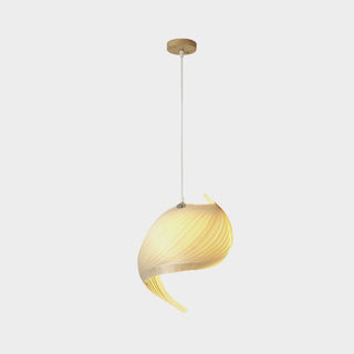 Conch Cluster Wooden Pendant Light