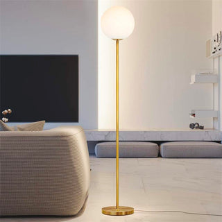 Simple Glass Ball Atmosphere Floor Lamp