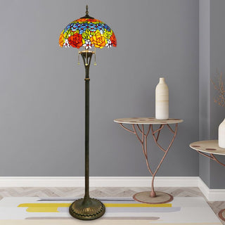 Grapes Floor Lamp, Metal, 65"