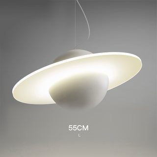 White Planet Halo Fantasy Pendant Light