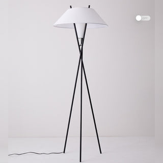 Hat Wrought Iron Design Tripod Floor Lamp