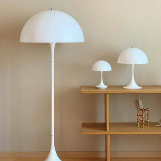 Romantic atmosphere cream mushroom floor lamp