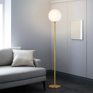 Simple Glass Ball Atmosphere Floor Lamp