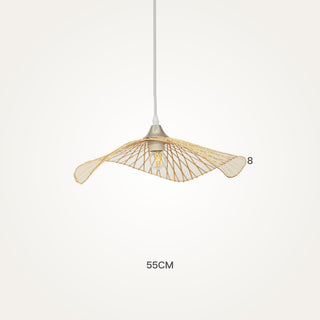 Rattan Pendant Light, 7 Size