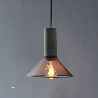 Industrial Metal Black Pendant Light