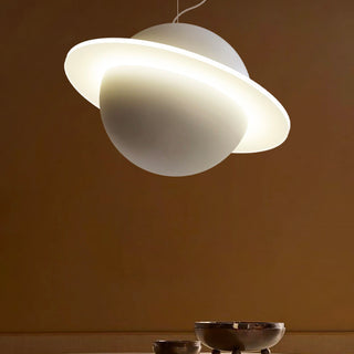 White Planet Halo Fantasy Pendant Light