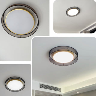 Double Layer Flush Mount Ceiling Light