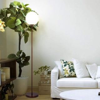 Simple Glass Ball Atmosphere Floor Lamp