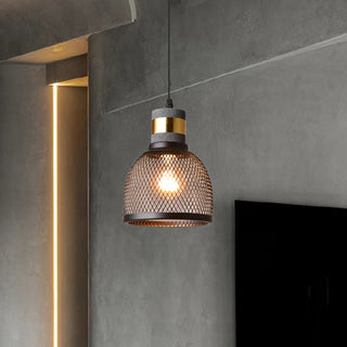 Industrial Metal Black Pendant Light