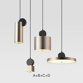 Designer Creative Post-modern Entry Lux Pendant Light,5 Style