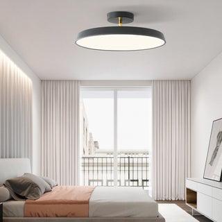 Simple Circular Creative Rotatable Ceiling Light,3 Color