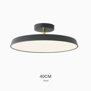 Simple Circular Creative Rotatable Ceiling Light,3 Color