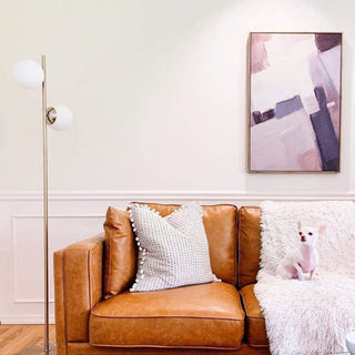 Simple Glass Ball Atmosphere Floor Lamp