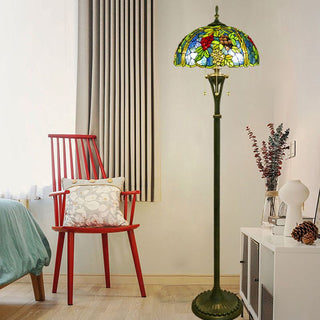 Grapes Floor Lamp, Metal, 65"