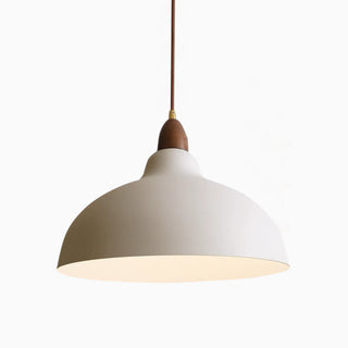 Wood & Metal Pendant Light