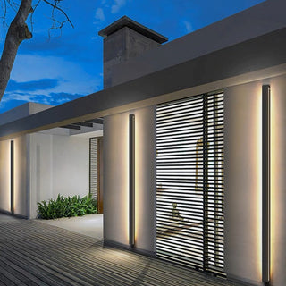 Minimalist Outdoor IP65 Waterproof Wall Lamp, Linear