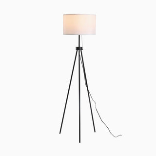 Fabric Iron Classic Tripod Floor Lamp