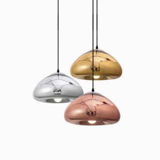 Electroplate Glass Pendant Light