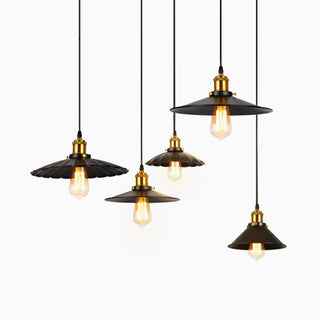 Industrial Black Pendant Light